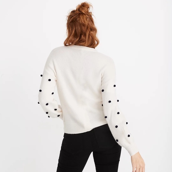 MADEWELL Brockton Bobble Sweater in Coziest Yarn - Picture 9 of 12